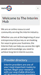 Mobile Screenshot of interim-hub.com